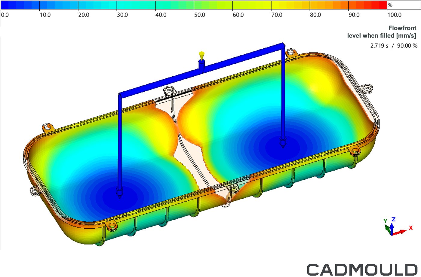 Fill Weld lines and air entrapments