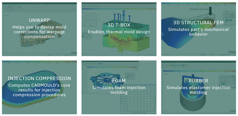 CADMOULD Advanced Modules