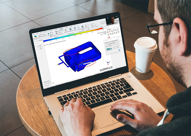 Plastic injection molding simulation webinars by SIMCON